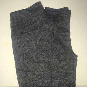 Aerie Chill Play Move Heathered Gray Leggings!